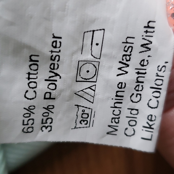 Mint Green Tie Dye Ribbed Cropped Tank Top Women's Size Large - Picture 8 of 8